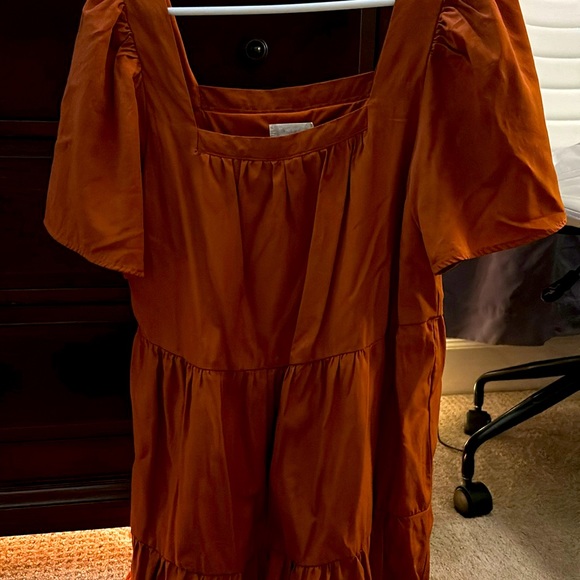 Altar'd State Dresses & Skirts - Altar’d State Terracotta Burnt Orange Short dress Medium